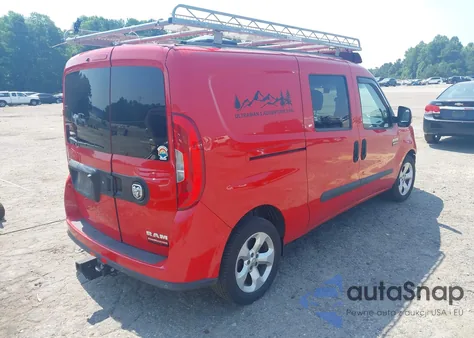 2017 Ram Promaster City Tradesman Slt из США, поврежденный, VIN ZFBERFBB8H6G38735